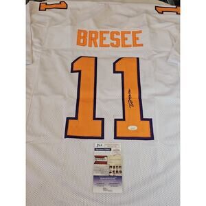 Bryan Bresee Autographed/Signed Jersey JSA COA White Custom Jersey